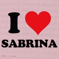 I Heart Sabrina First Name I Love Personalized Stuff 25L Jumbo Tote