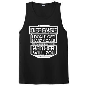 Ice Hockey Shirts Funny Sport Lover Tee PosiCharge Competitor Tank