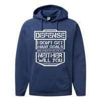 Ice Hockey Shirts Funny Sport Lover Tee Performance Fleece Hoodie