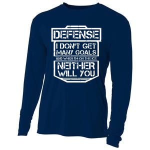 Ice Hockey Shirts Funny Sport Lover Tee Cooling Performance Long Sleeve Crew