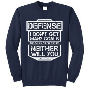 Ice Hockey Shirts Funny Sport Lover Tee Tall Sweatshirt