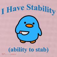 I Have Stability Ability To Stab 25L Jumbo Tote