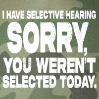 I Have Selective Hearing You Werent Selected Legacy Tie Dye Trucker Hat