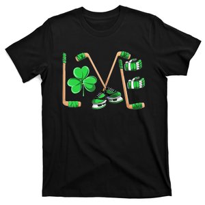 Ice Hockey St Patricks Day funny sport T-Shirt