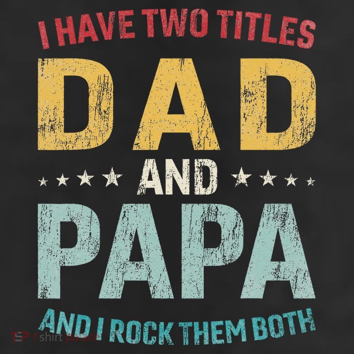 I Have Two Titles Dad And Papa 11oz C Handle Ceramic Mug