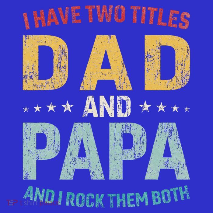 I Have Two Titles Dad And Papa Stripe Pom Pom Beanie