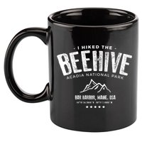 I Hiked The Beehive Trail Acadia National Park Gift 11oz C Handle Ceramic Mug