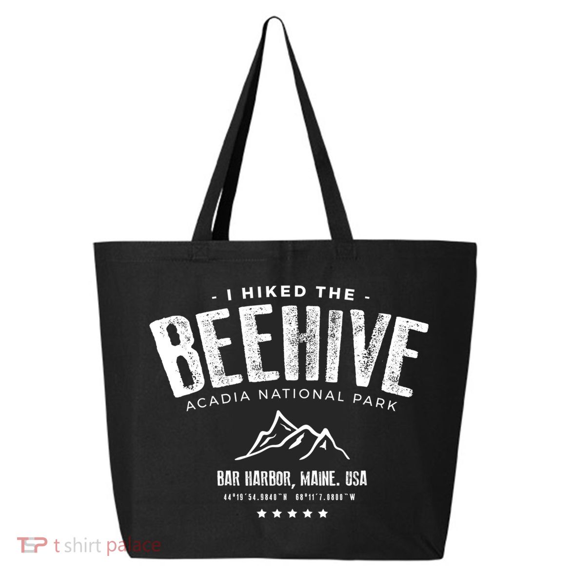 I Hiked The Beehive Trail Acadia National Park Gift 25L Jumbo Tote