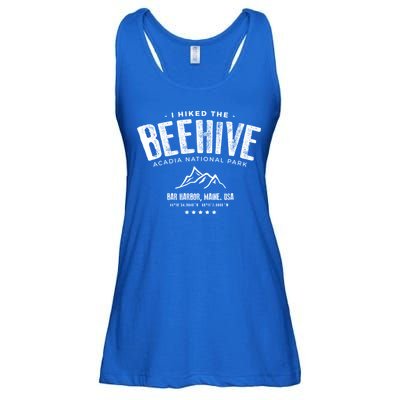 I Hiked The Beehive Trail Acadia National Park Gift Ladies Essential Flowy Tank