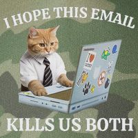 I Hope This Email Kills Us Both Legacy Tie Dye Trucker Hat