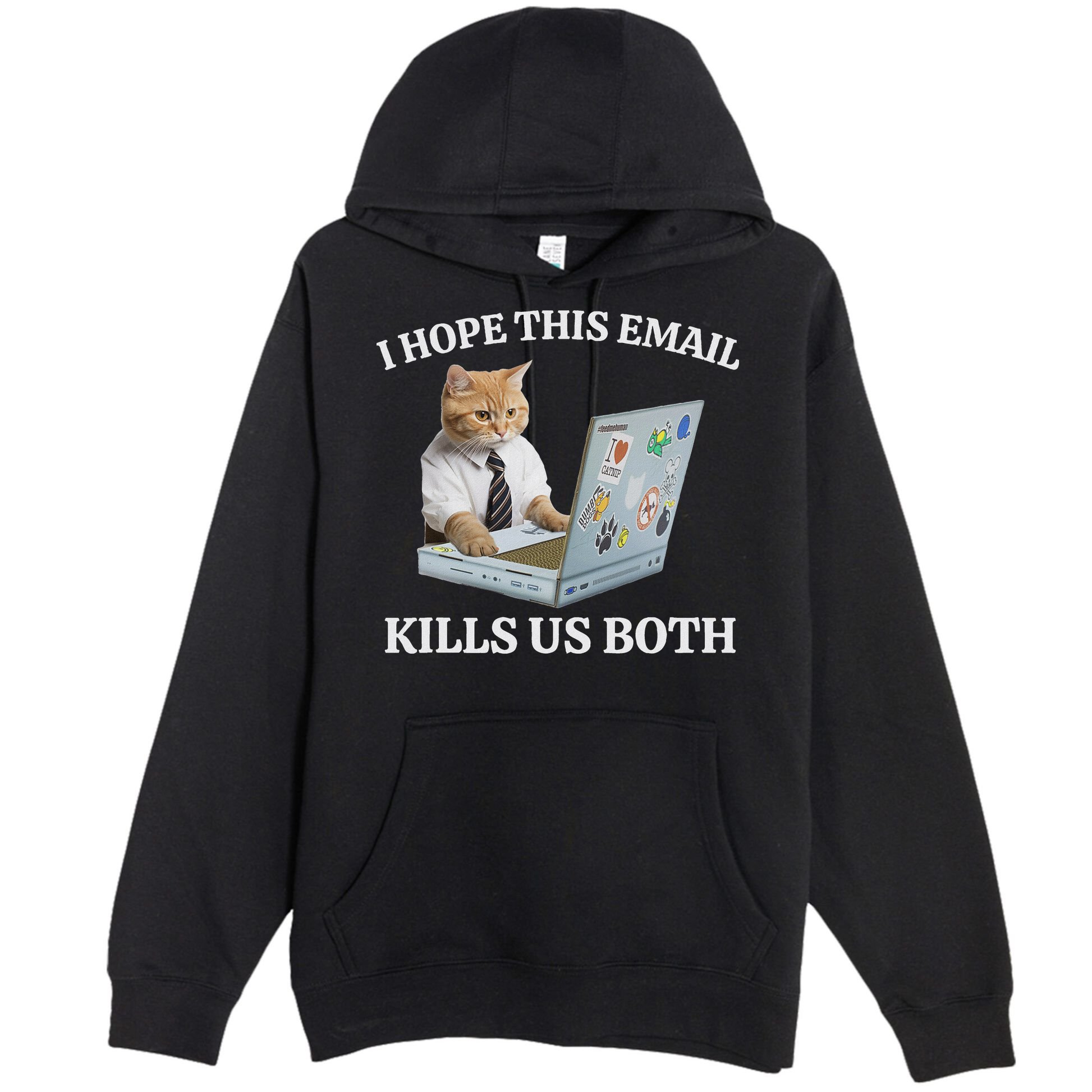 I Hope This Email Kills Us Both Premium Pullover Hoodie