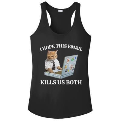 I Hope This Email Kills Us Both Ladies PosiCharge Competitor Racerback Tank