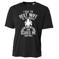 I Have The Best Wife Humor Cooling Performance Crew T-Shirt