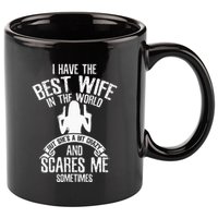 I Have The Best Wife Humor 11oz C Handle Ceramic Mug