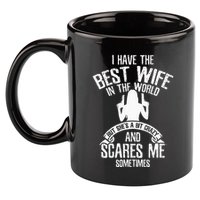 I Have The Best Wife Humor 11oz C Handle Ceramic Mug