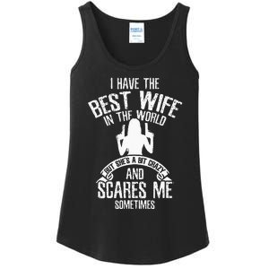 I Have The Best Wife Humor Ladies Essential Tank