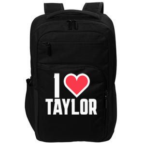 I Heart Taylor Love Design Impact Tech Backpack