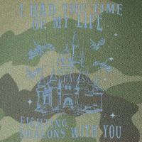 I Had The Time Of My Life Fighting Dragons With You Mythical Legacy Tie Dye Trucker Hat