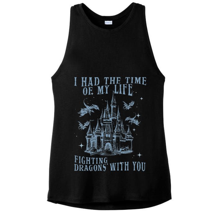 I Had The Time Of My Life Fighting Dragons With You Mythical Ladies PosiCharge Tri-Blend Wicking Tank