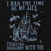 I Had The Time Of My Life Fighting Dragons With You Mythical Ladies PosiCharge Tri-Blend Wicking Tank