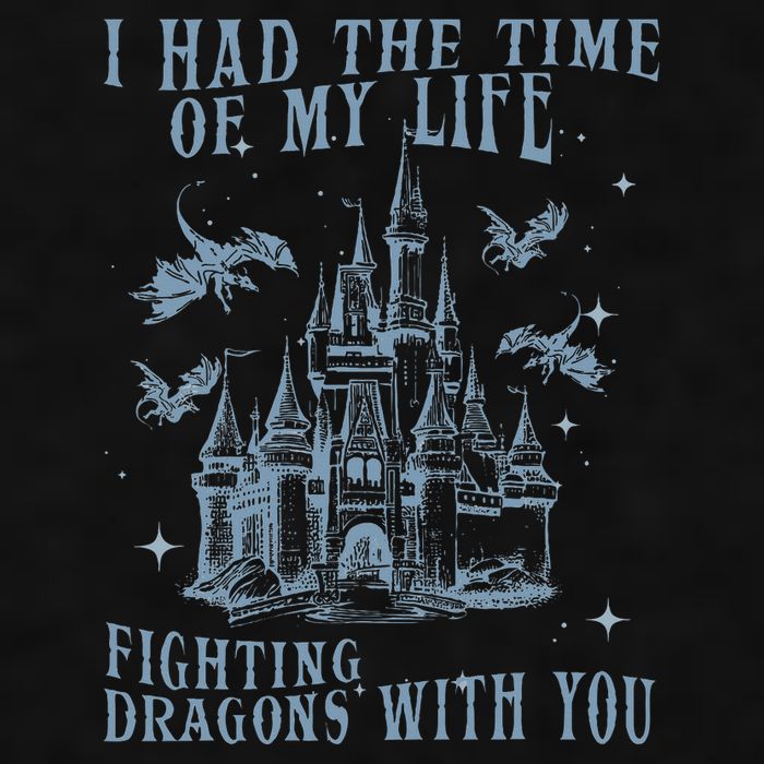 I Had The Time Of My Life Fighting Dragons With You Mythical Ladies PosiCharge Tri-Blend Wicking Tank