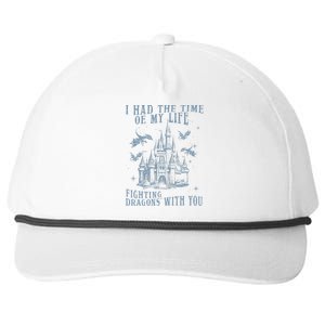 I Had The Time Of My Life Fighting Dragons With You Mythical Snapback Five-Panel Rope Hat