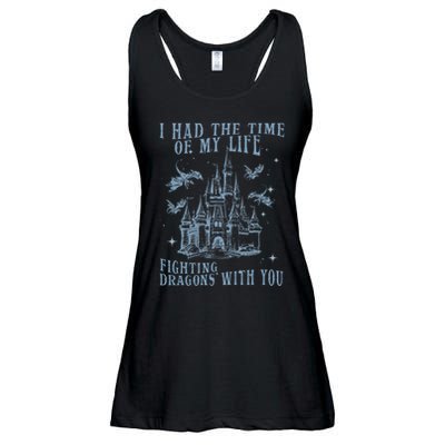 I Had The Time Of My Life Fighting Dragons With You Mythical Ladies Essential Flowy Tank