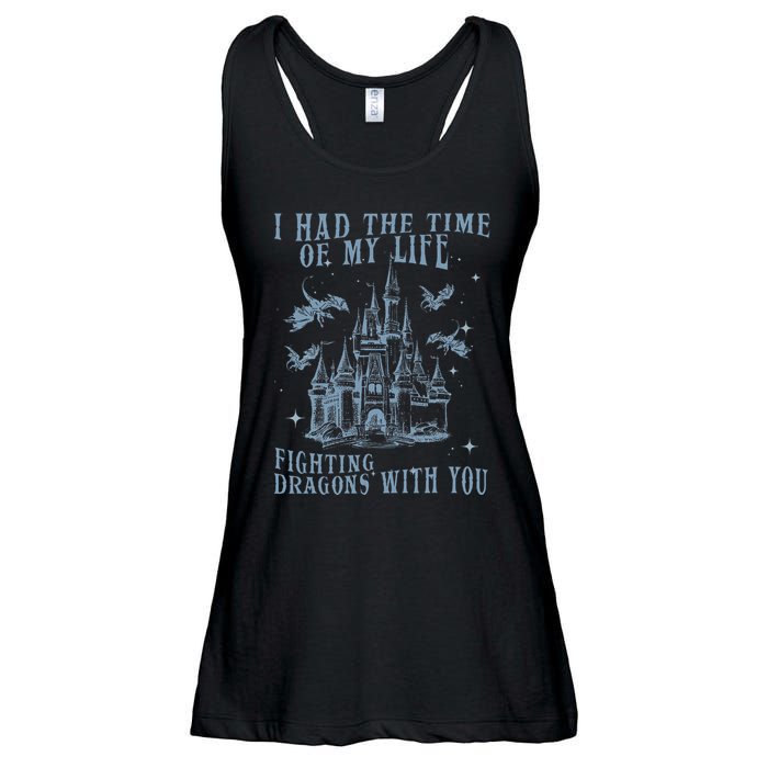 I Had The Time Of My Life Fighting Dragons With You Mythical Ladies Essential Flowy Tank