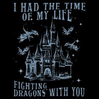 I Had The Time Of My Life Fighting Dragons With You Mythical Flatbill Hat