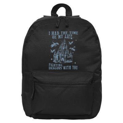 I Had The Time Of My Life Fighting Dragons With You Mythical 16 in Basic Backpack