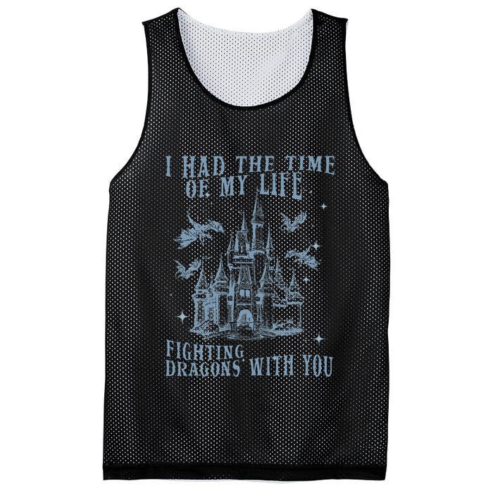 I Had The Time Of My Life Fighting Dragons With You Mythical Mesh Reversible Basketball Jersey Tank