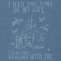 I Had The Time Of My Life Fighting Dragons With You Mythical Garment-Dyed Sweatshirt