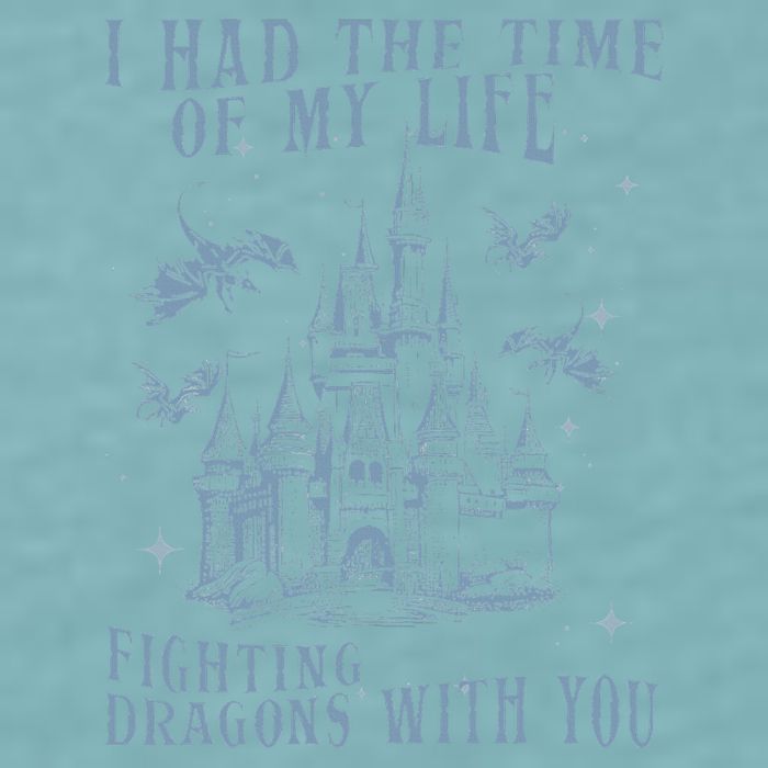 I Had The Time Of My Life Fighting Dragons With You Mythical Sueded Cloud Jersey T-Shirt