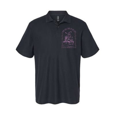 I Had The Time Of My Life Fighting Dragons With You Retro Softstyle Adult Sport Polo