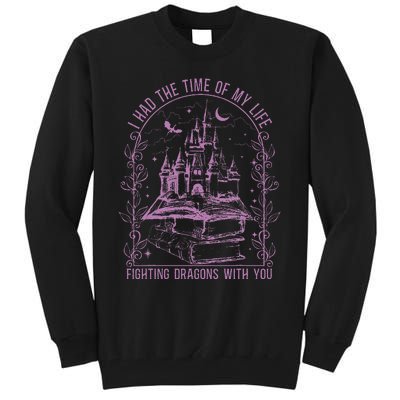 I Had The Time Of My Life Fighting Dragons With You Retro Tall Sweatshirt