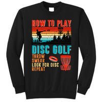 I'd Hit That Funny Disc Golf Vintage Frisbee Disc Sport Sweatshirt