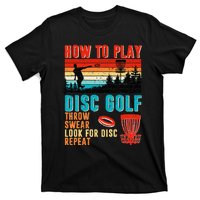 I'd Hit That Funny Disc Golf Vintage Frisbee Disc Sport T-Shirt