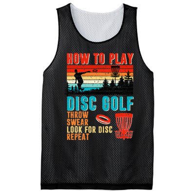 I'd Hit That Funny Disc Golf Vintage Frisbee Disc Sport Mesh Reversible Basketball Jersey Tank