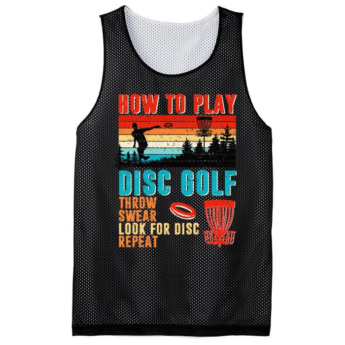 I'd Hit That Funny Disc Golf Vintage Frisbee Disc Sport Mesh Reversible Basketball Jersey Tank