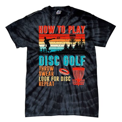 I'd Hit That Funny Disc Golf Vintage Frisbee Disc Sport Tie-Dye T-Shirt