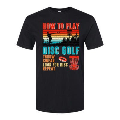 I'd Hit That Funny Disc Golf Vintage Frisbee Disc Sport Softstyle CVC T-Shirt