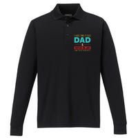 I Have Two Titles Dad And Father In Law Father's Day Performance Long Sleeve Polo