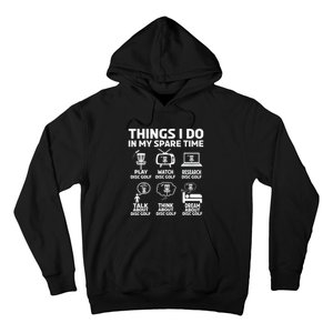 I'm Here To Hit Trees And Curse Disc Golf Frisbee Player Hoodie