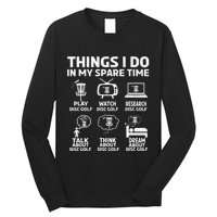 I'm Here To Hit Trees And Curse Disc Golf Frisbee Player Long Sleeve Shirt