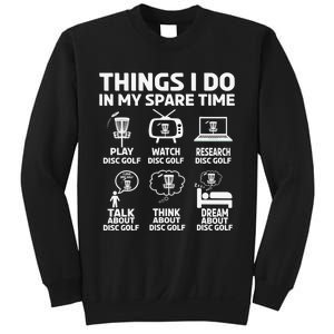 I'm Here To Hit Trees And Curse Disc Golf Frisbee Player Sweatshirt