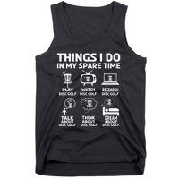 I'm Here To Hit Trees And Curse Disc Golf Frisbee Player Tank Top