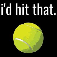 Id Hit That Tennis Shirts Funny Tennis Gift Button
