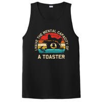 I Have The Mental Capacity Of A Toaster Funny Animal Lover PosiCharge Competitor Tank