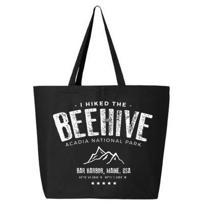 I Hiked The Beehive Trail Acadia National Park 25L Jumbo Tote