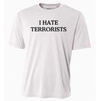 I Hate Terrorists Cooling Performance Crew T-Shirt